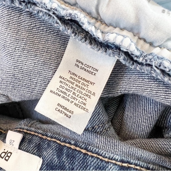 BP Nordstrom High Rise Skinny Leg Jeans Size 28 Medium Blue Wash Five Pocket - Picture 7 of 7